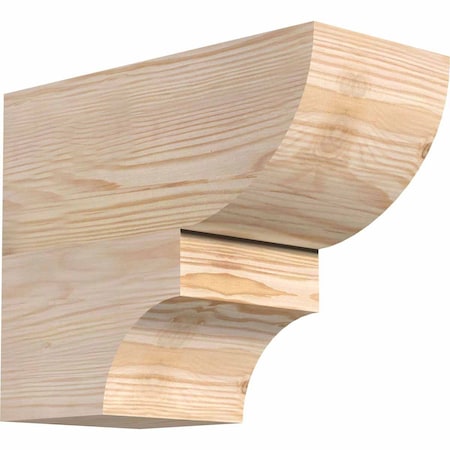 Ekena Millwork Ridgewood Smooth Rafter Tail, Douglas Fir, 5 1/2"W x 10"H x 12"L RFT06X10X12RID00SDF